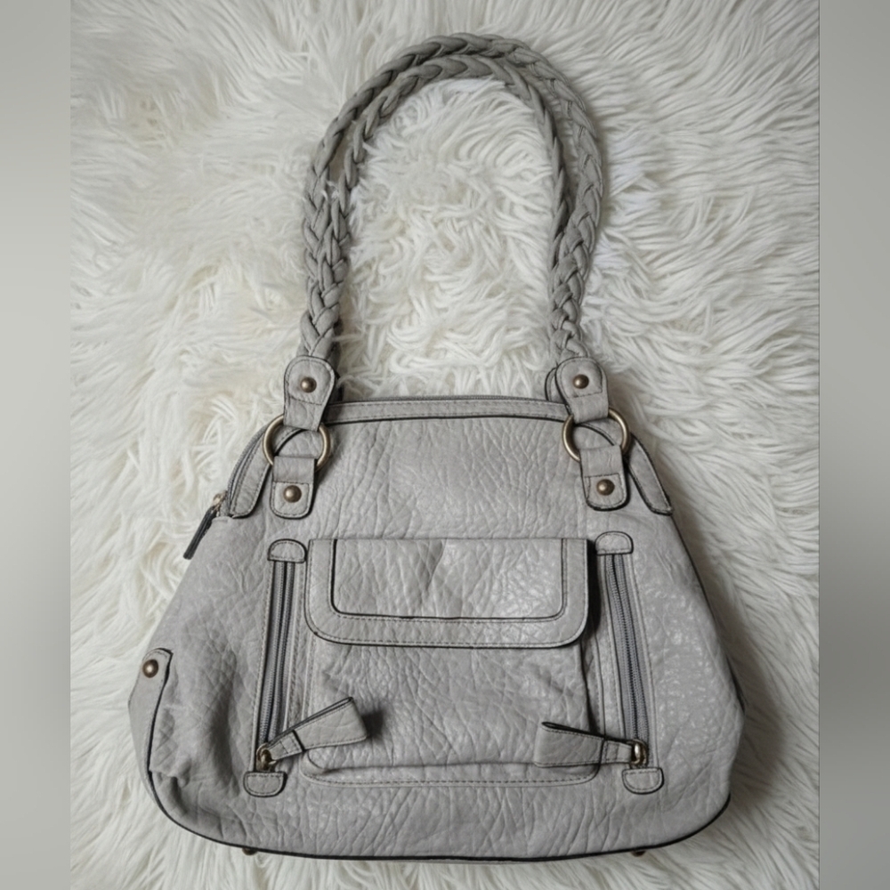 Elegant Gray Women's Handbag